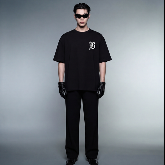 Sunday Driving Club Black Oversized T-Shirt
