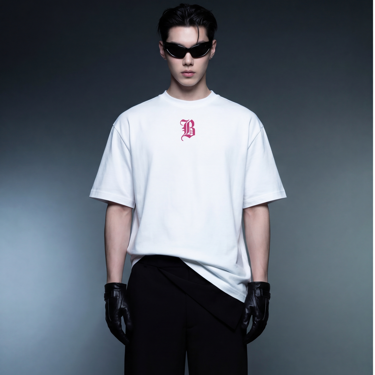 timeless-blacklist-white-t-shirt model front