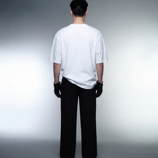 Blow Me Birthday White Oversized T-Shirt